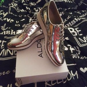 Metallic Oxfords